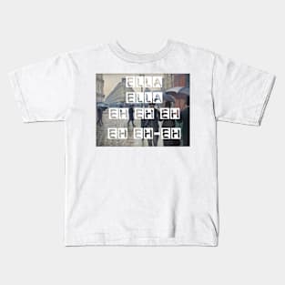 Paris in the Rain Kids T-Shirt